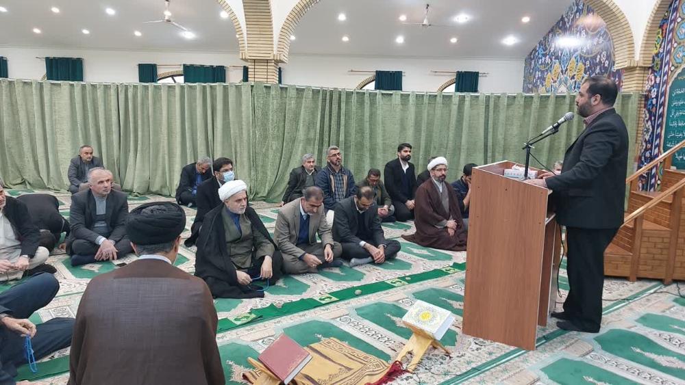 مراسم گرامی‌داشت حماسه 9 دی در دانشگاه مازندران