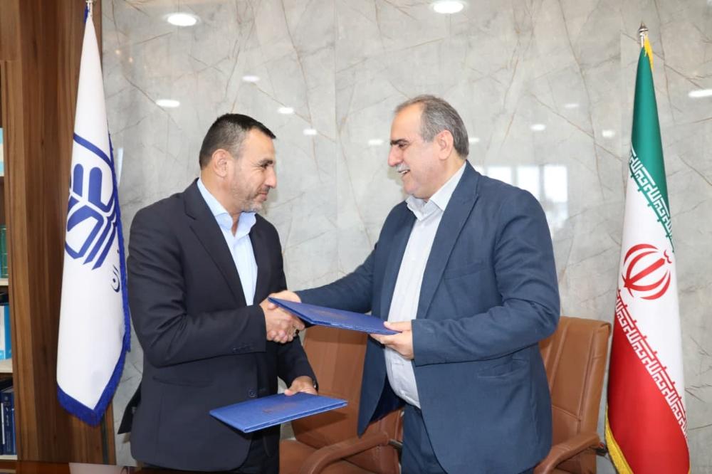 Signing a cooperation agreement between  University of Mazandaran and the Institute of Sending Students to Al-Afak Lebanon