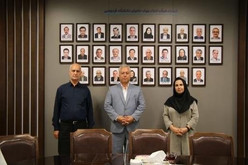 حضور مدیر بنیاد حامیان دانشگاه مازندران در بنیاد حامیان دانشگاه فردوسی مشهد